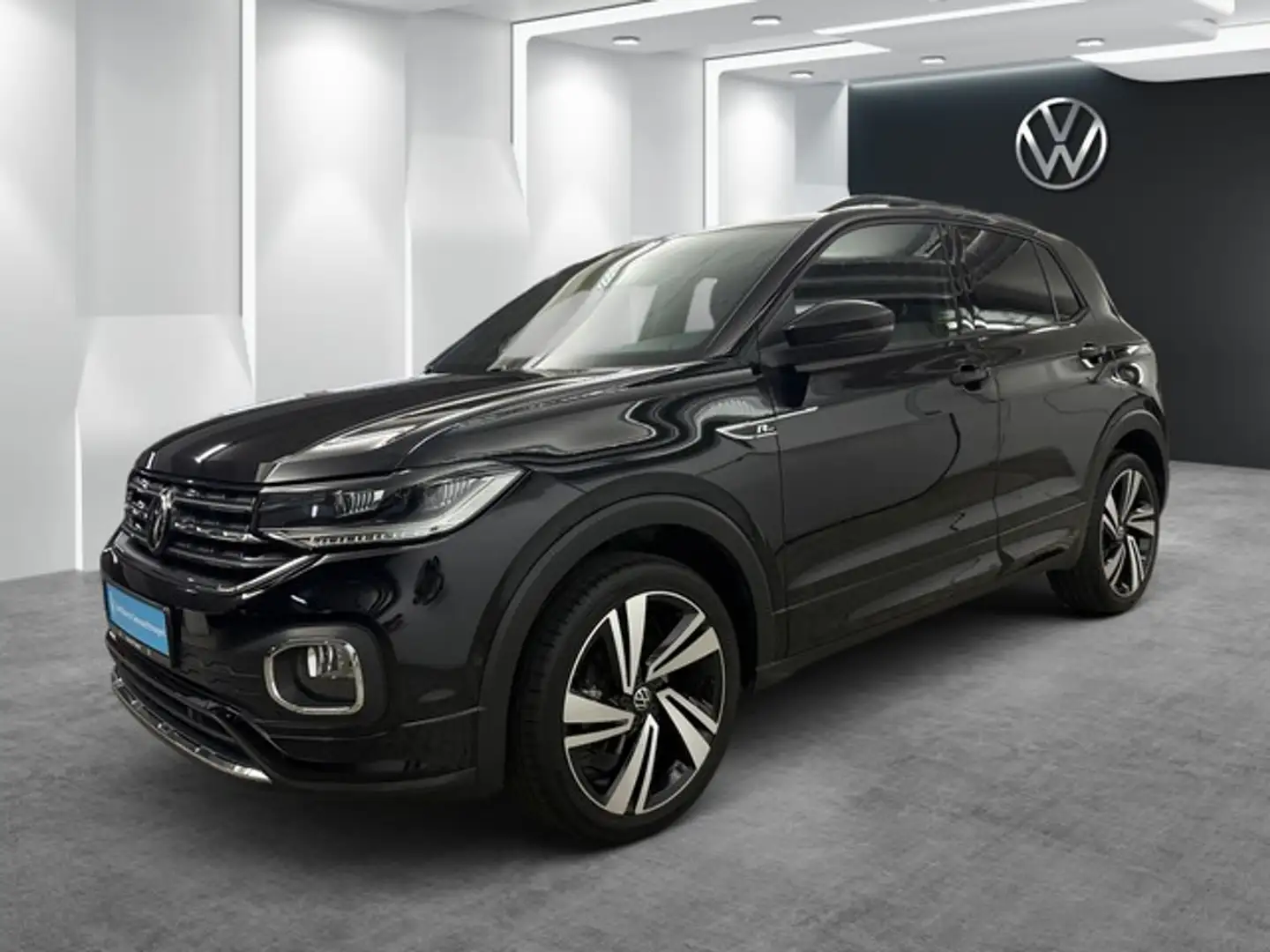 Volkswagen T-Cross 1.5 TSI R-Line RFK ACC LED NAVI IQ.DR Schwarz - 2