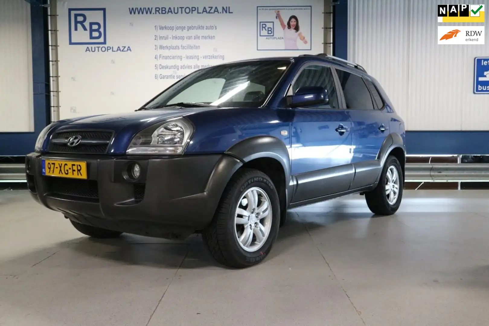 Hyundai TUCSON 2.0i Style Premium / Goed Onderhouden / Nap ! ! ! Blauw - 1