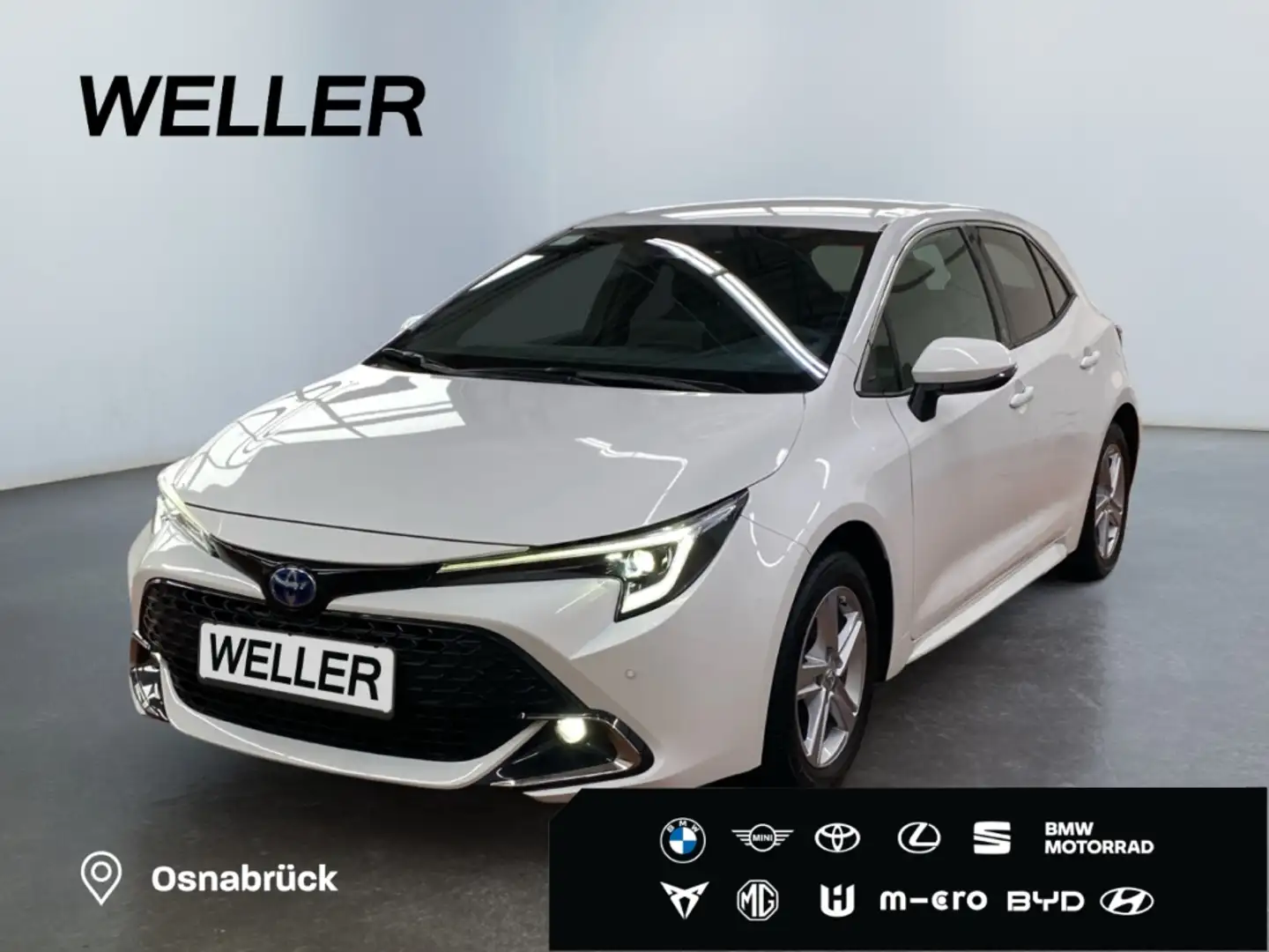 Toyota Corolla 2.0 Hybrid Team D *LED*ACC*CarPlay*RCam* Weiß - 1