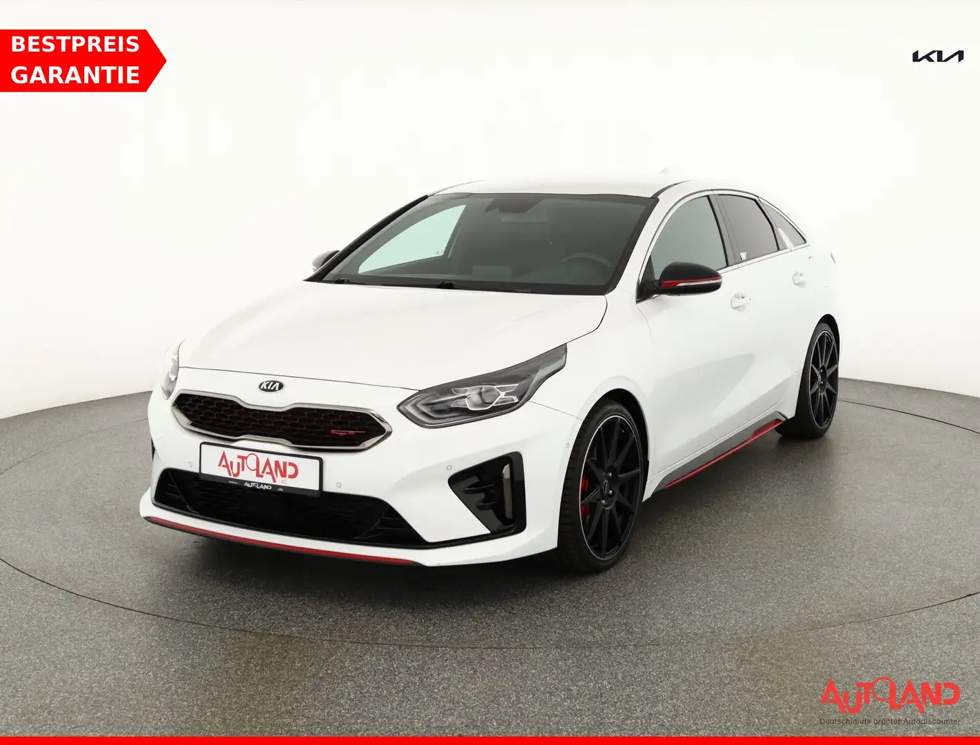Kia ProCeed / pro_cee'd ProCeed 1.6 T-GDI GT LED Navi Sitzheizung AHK Weiß - 1