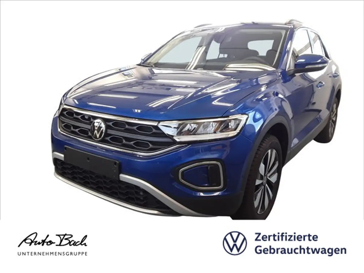 Volkswagen T-Roc 1.5 TSI MOVE DSG Navi LED CarPlay EPH DAB Blau - 1