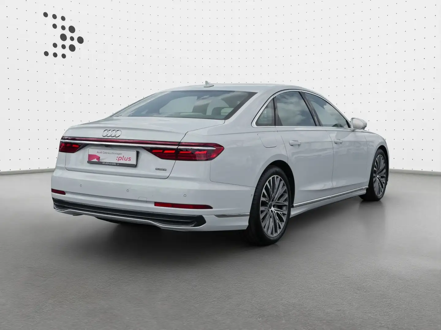 Audi A8 60 TFSI e quattro Matrix*B&O*HuD*Massage*Pano Weiß - 2