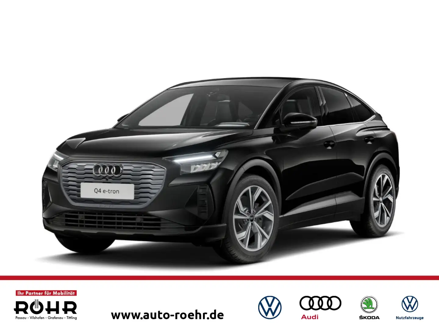 Audi Q4 e-tron Q4 Sportback e-tron (AHK.PDC.LED.NAVI.DAB.SHZ) 45 Schwarz - 1