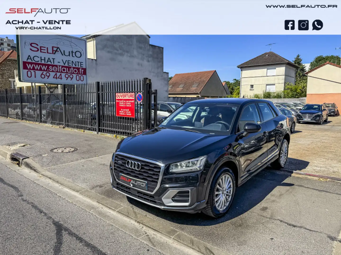 Audi Q2 2.0 TFSI 190CH DESIGN LUXE QUATTRO S TRONIC 7 Noir - 1