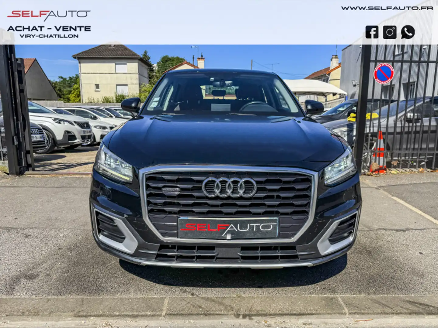 Audi Q2 2.0 TFSI 190CH DESIGN LUXE QUATTRO S TRONIC 7 Noir - 2