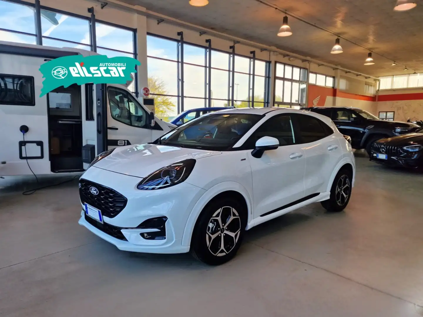 Ford Puma 1.0 EcoBoost Hybrid 125 CV S&S ST-Line Bianco - 2