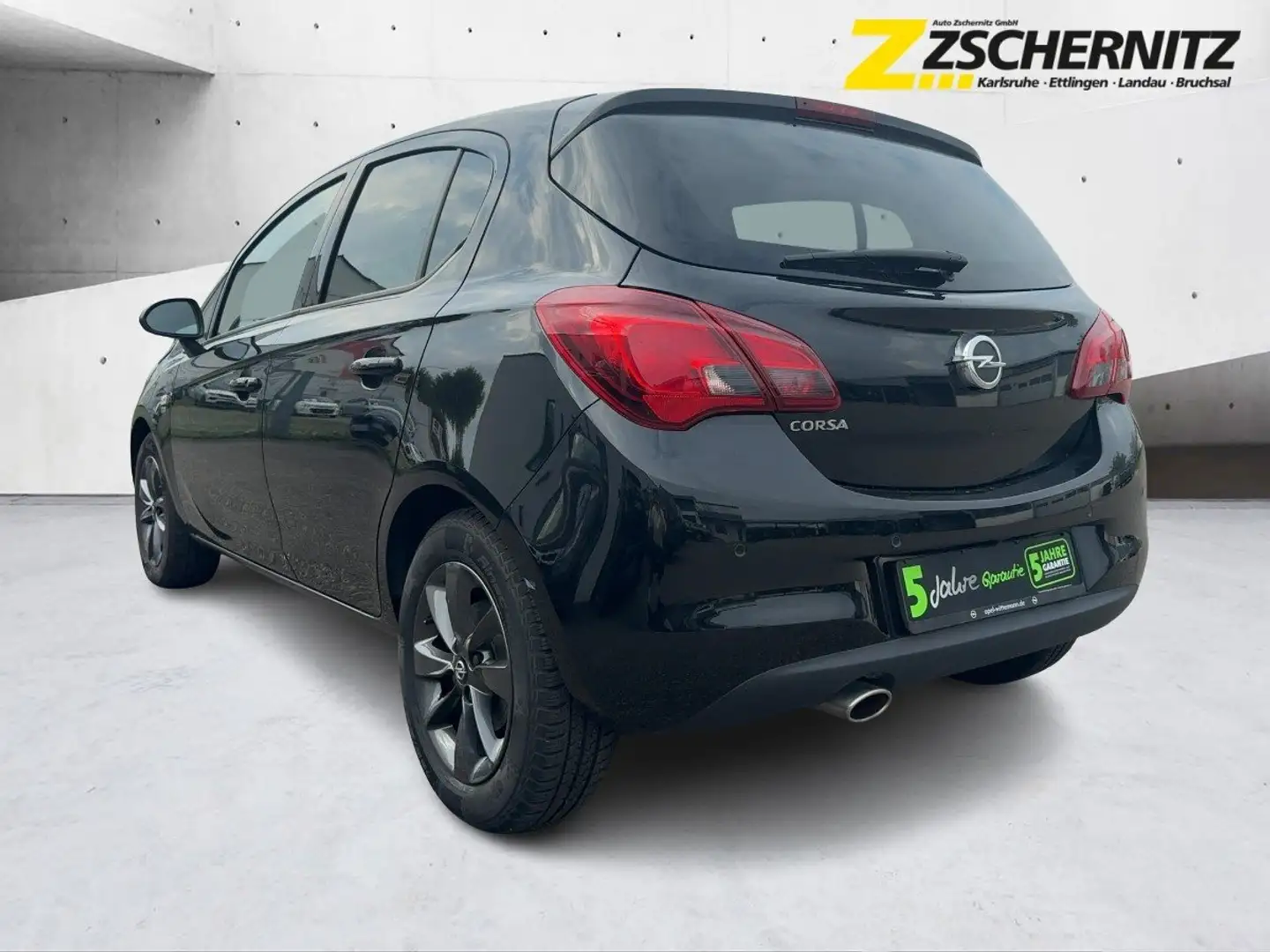 Opel Corsa eco Flex 1.4 120 Jahre SHZ+Kam.+KlimaA+LM Schwarz - 2