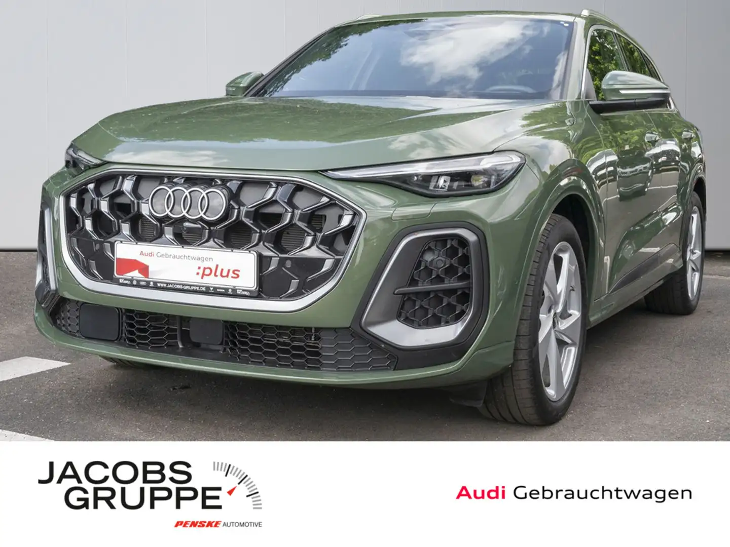 Audi Q5 40 TDI quattro S line Luftfederung, MMI ex Grün - 1