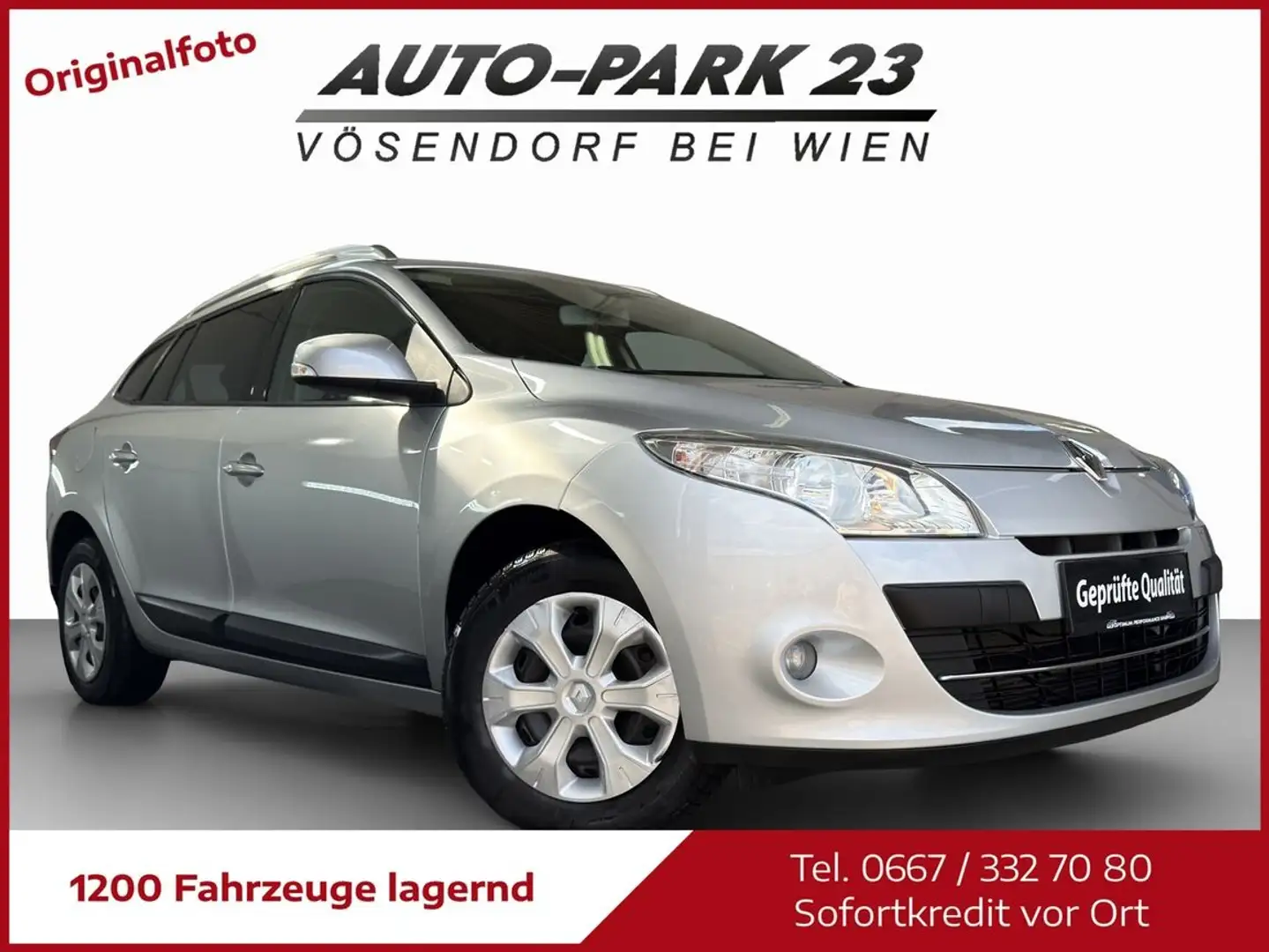 Renault Megane Mégane Grandtour Dynamique TCe 130PS*NUR100.000... Silber - 2