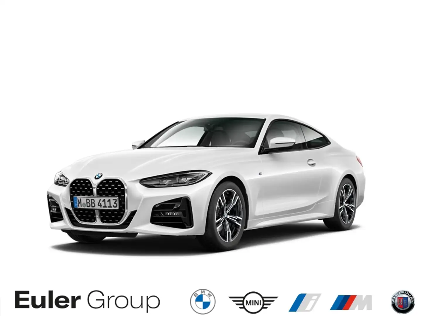 BMW 420 i A Coupe Sportpaket Navi Digitales Cockpit LED 3- Weiß - 1