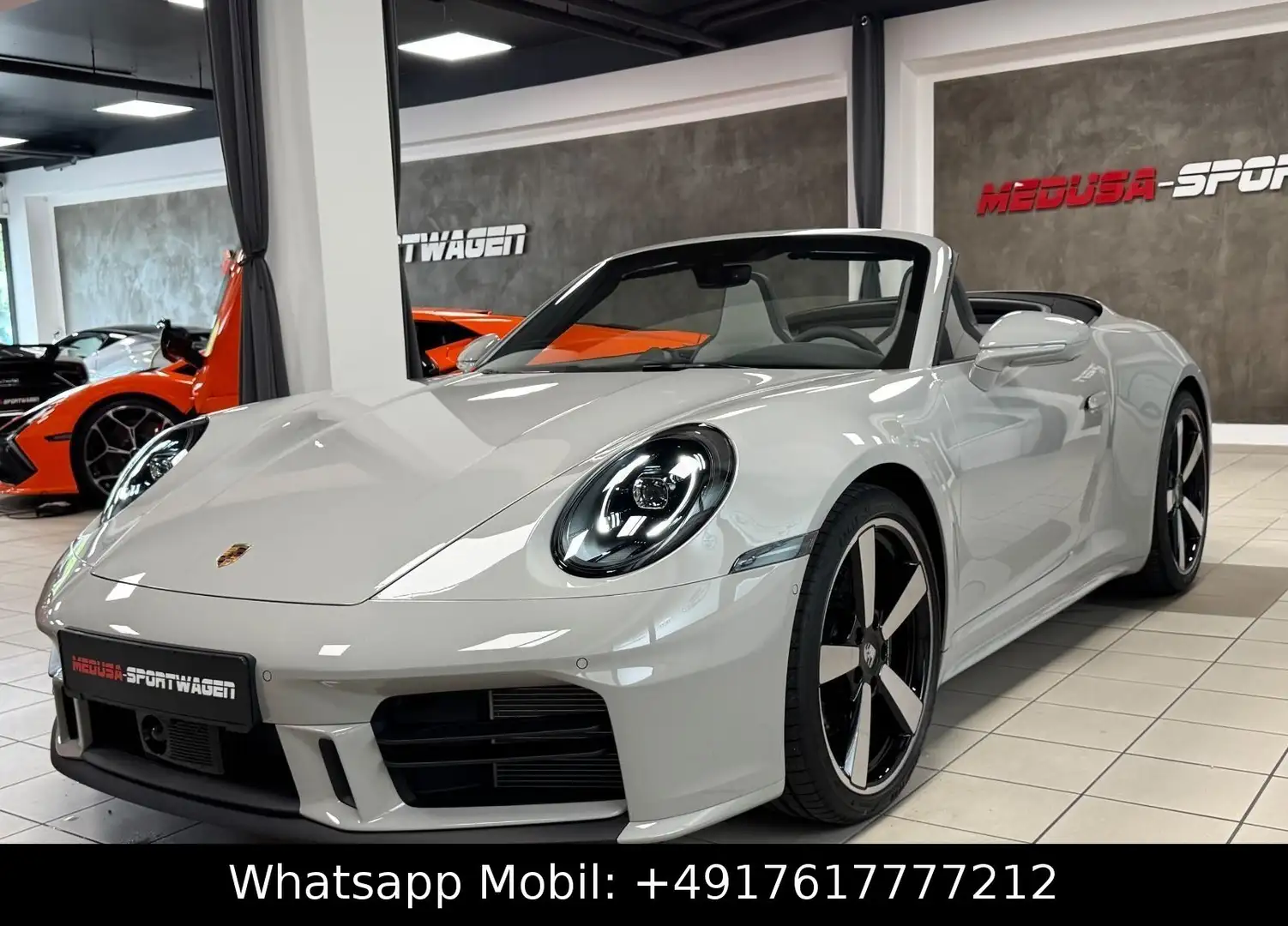 Porsche 992 CARRERA CABRIO FACELIFT SPORTDESIGN BOSE NEW Grau - 2