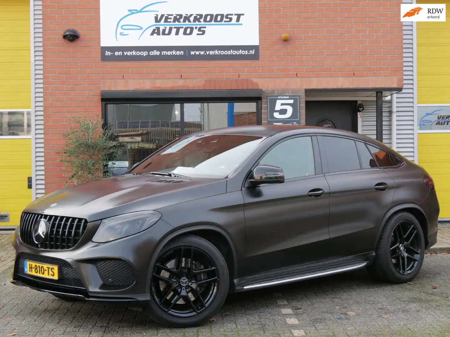 Mercedes-Benz GLE 400 Coupé 4MATIC AMG-pack. 360cam. stoelverwarming. me Noir - 1