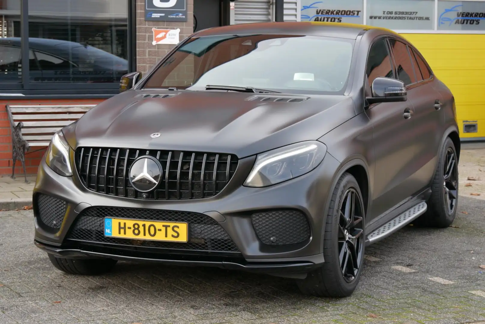 Mercedes-Benz GLE 400 Coupé 4MATIC AMG-pack. 360cam. stoelverwarming. me Noir - 2