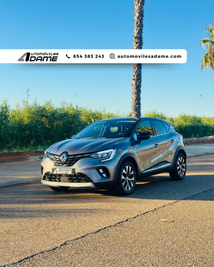Renault Captur TCe Equilibre 67kW Gris - 1