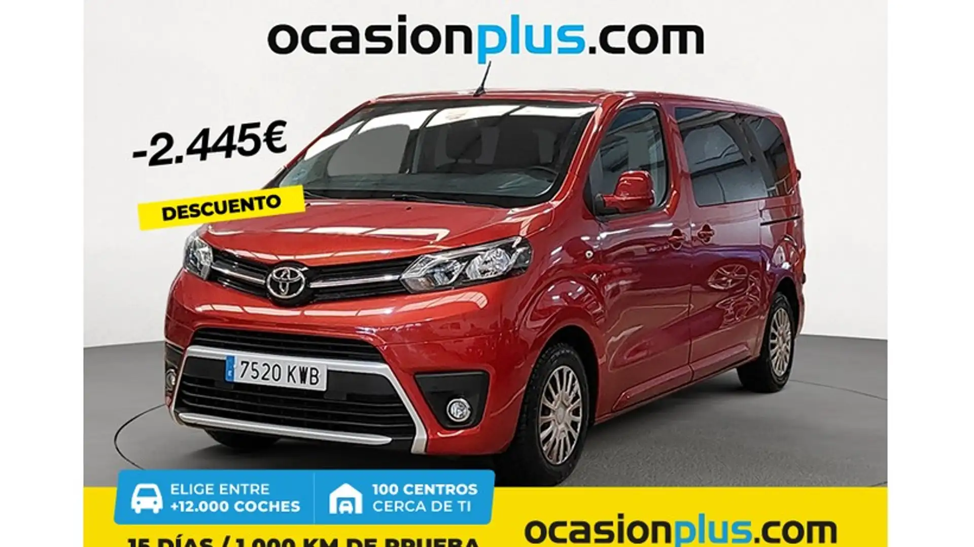 Toyota Proace Shuttle L1 1.5D 9pl. Pack Active 120 Naranja - 1