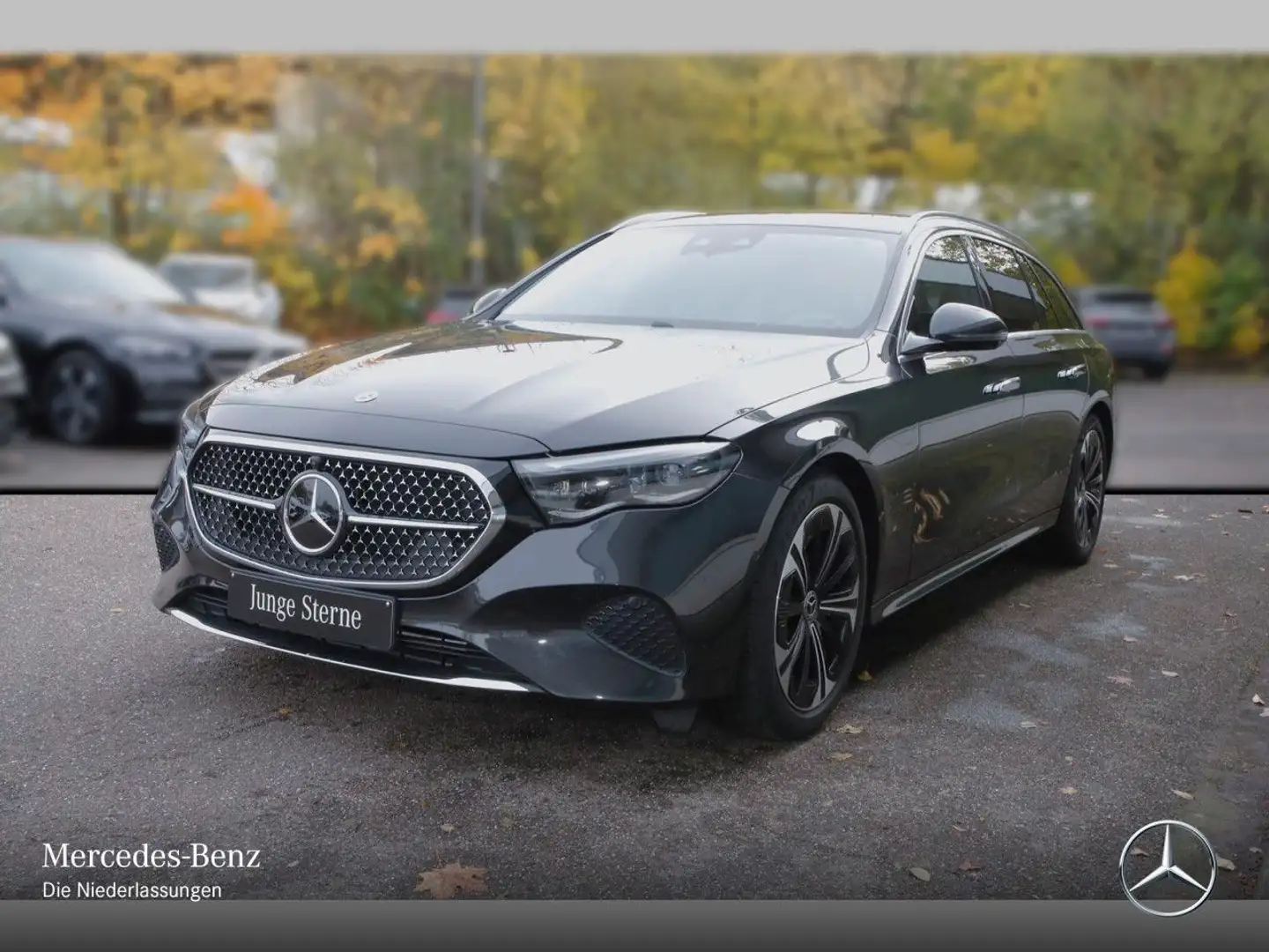 Mercedes-Benz E 300 e T Hybrid Avantgarde Fahrass 360° Distr. 9G Gris - 2