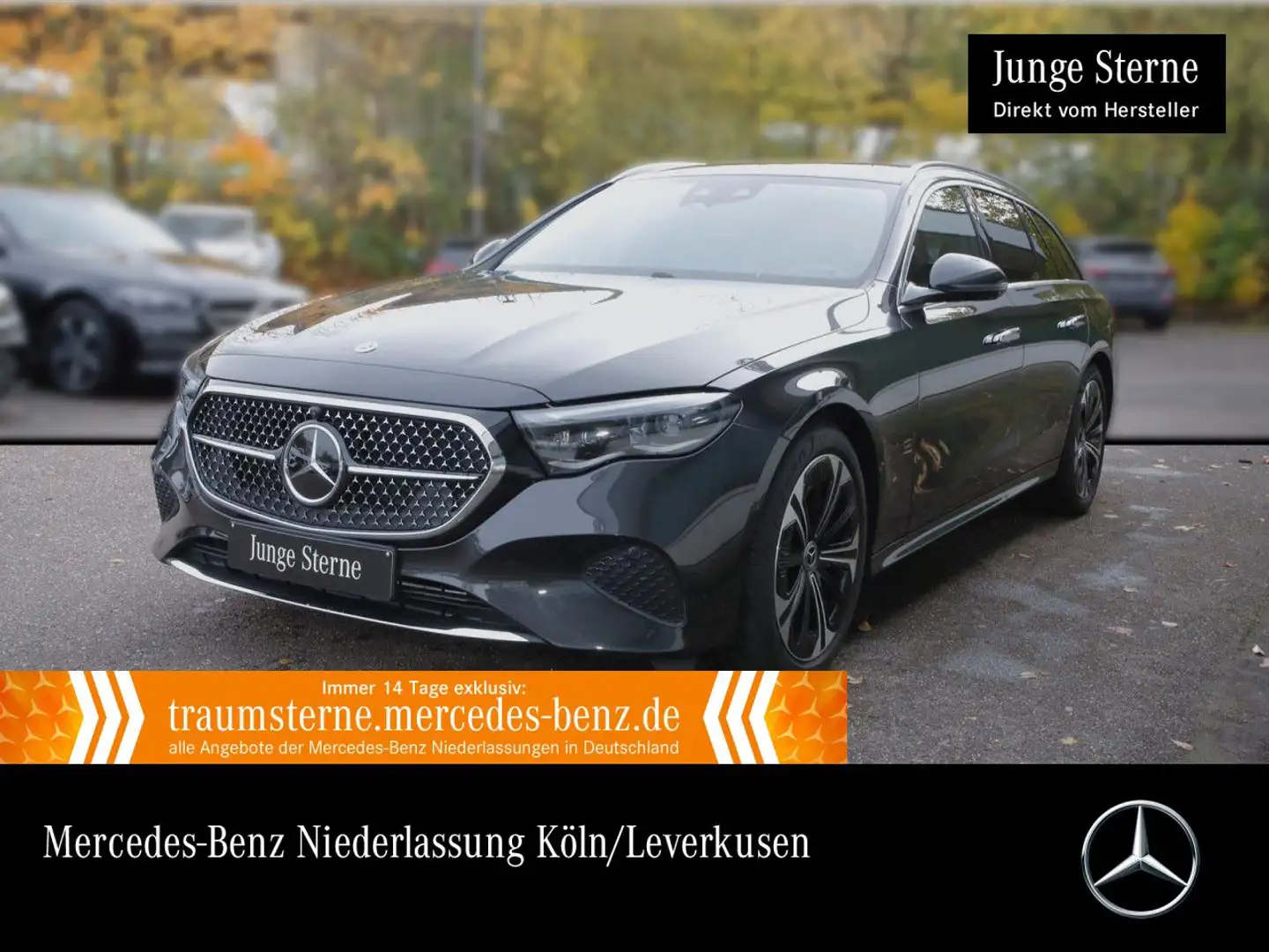 Mercedes-Benz E 300 e T Hybrid Avantgarde Fahrass 360° Distr. 9G Gris - 1
