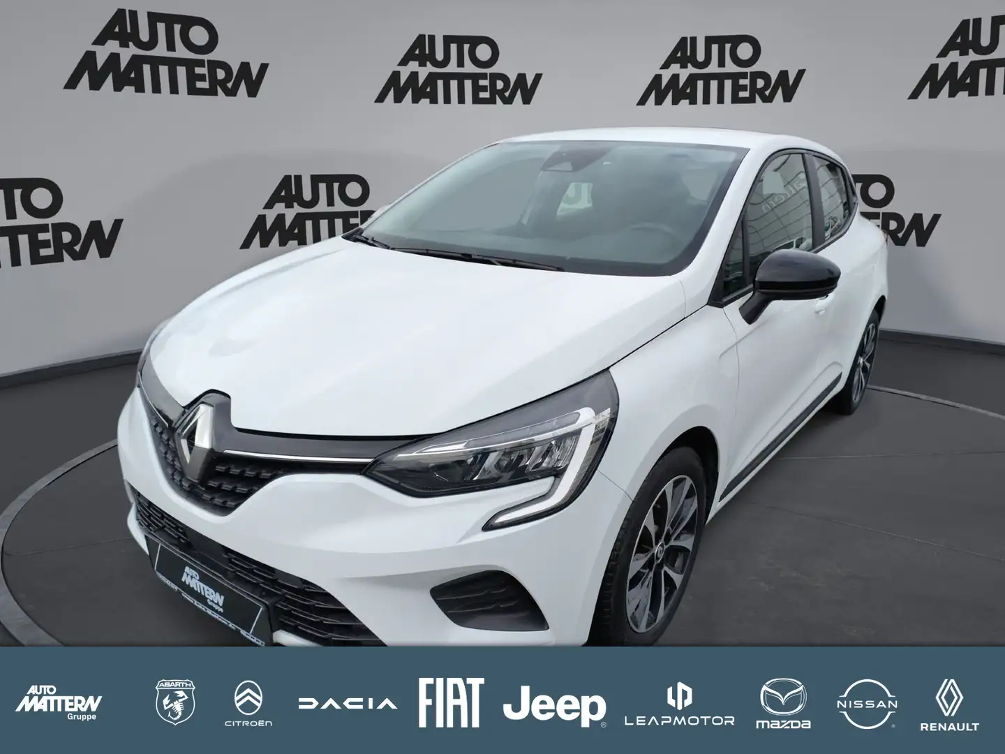 Renault Clio V TCe 90 Equilibre / SHZ/ EPH/ Allwetterrei Weiß - 1