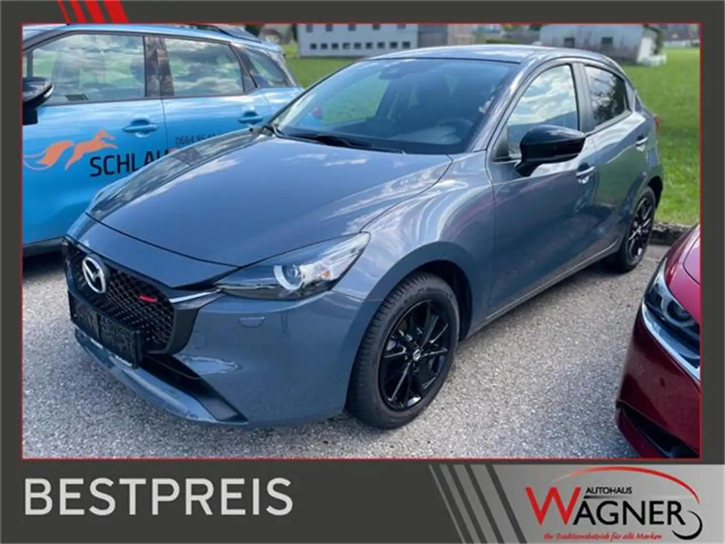 Mazda 2 Skyactiv G75 Homura *servicegepflegt* Blau - 1