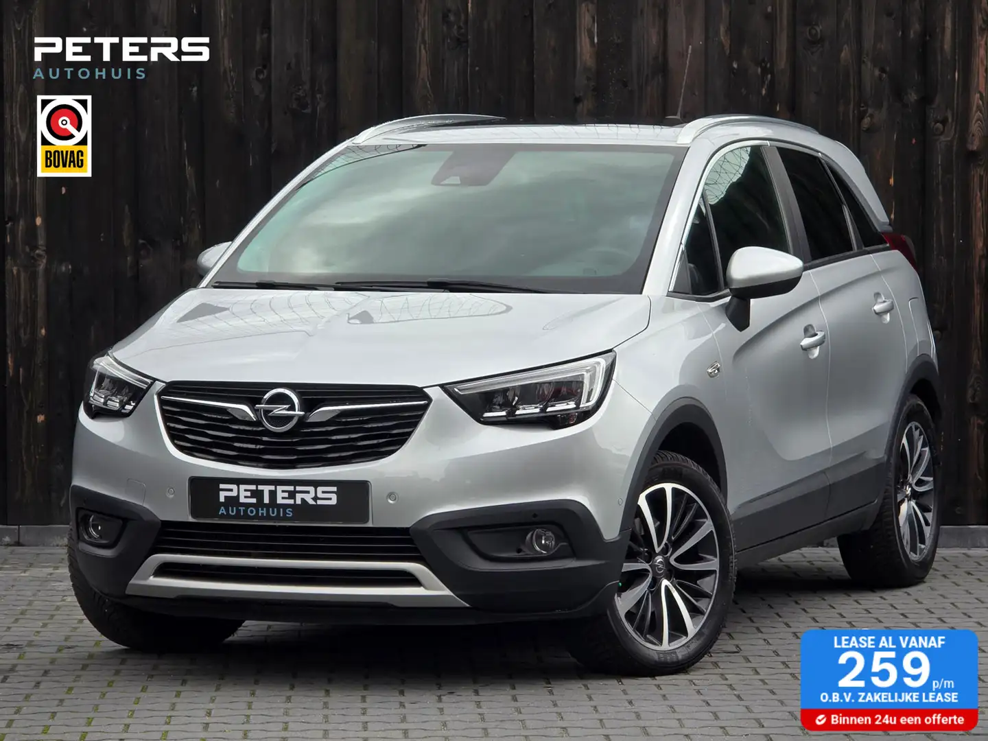 Opel Crossland X 1.2 Turbo Innovation| 1e eigenaar| Automaat Gris - 1