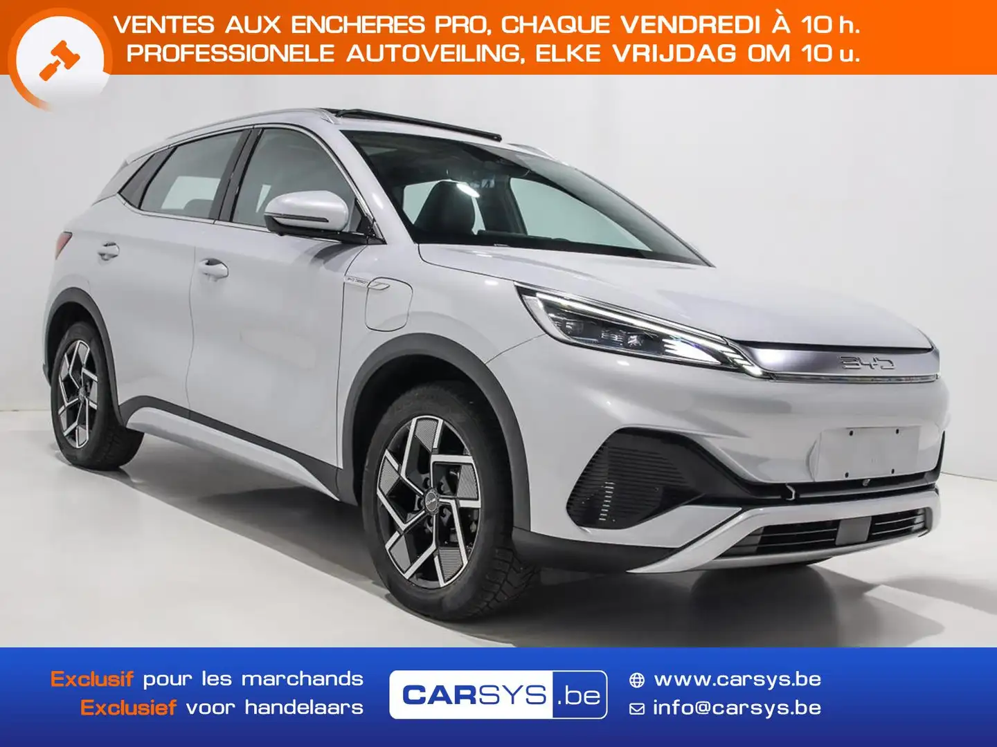 BYD Atto 3 DESGIN PANO - CUIR - LED - GPS - 360 -18 Grijs - 1