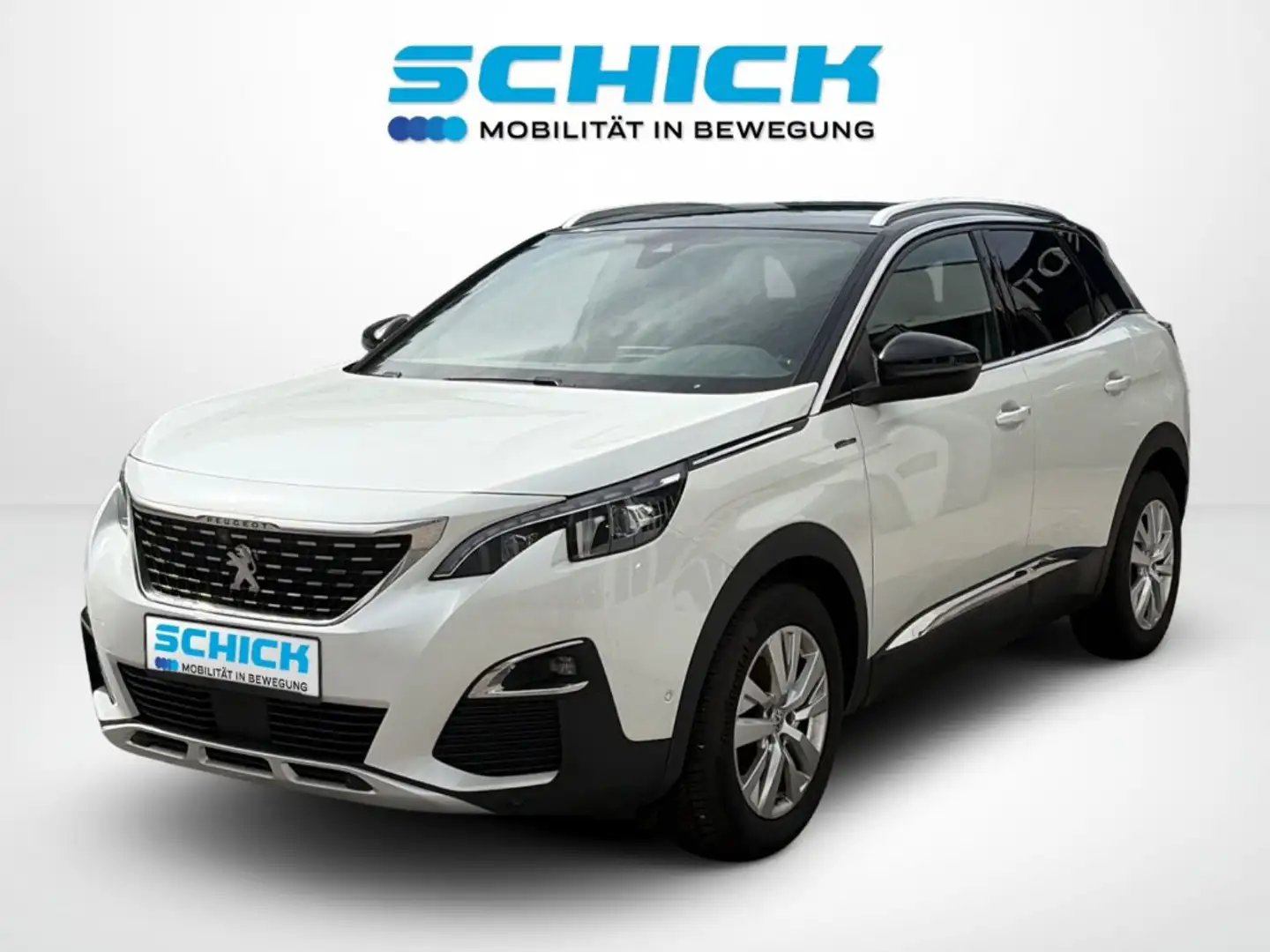 Peugeot 3008 1,5 BlueHDi 130 S&S 6-Gang GT Line Weiß - 1