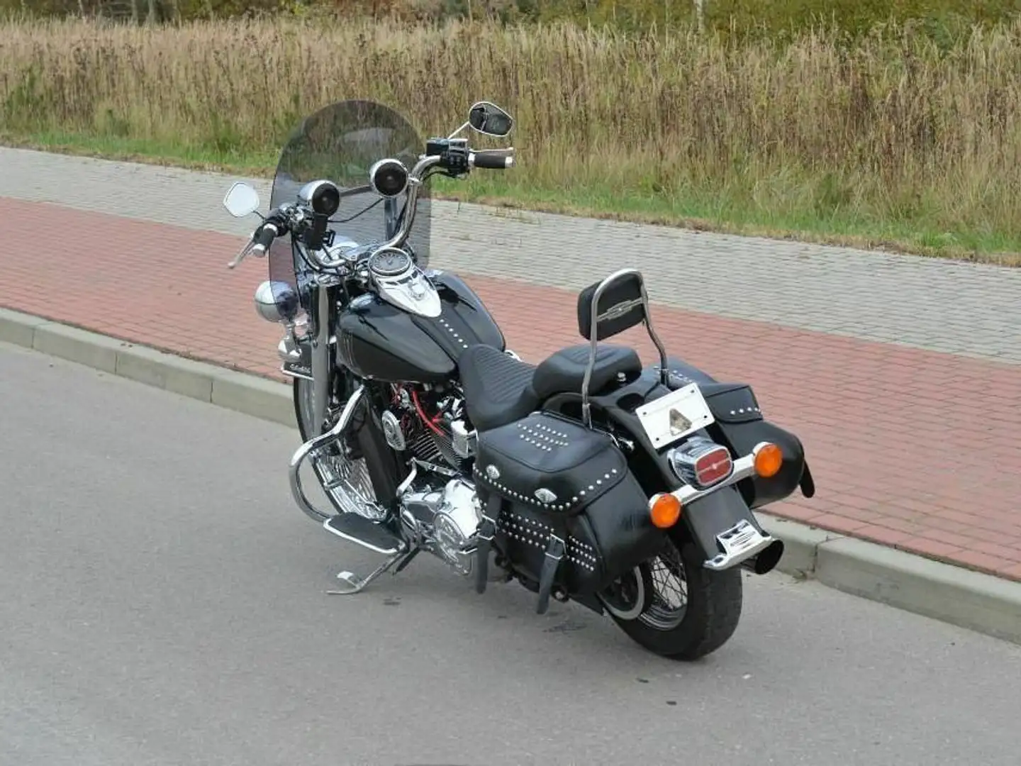 Harley-Davidson Heritage Softail Fekete - 2