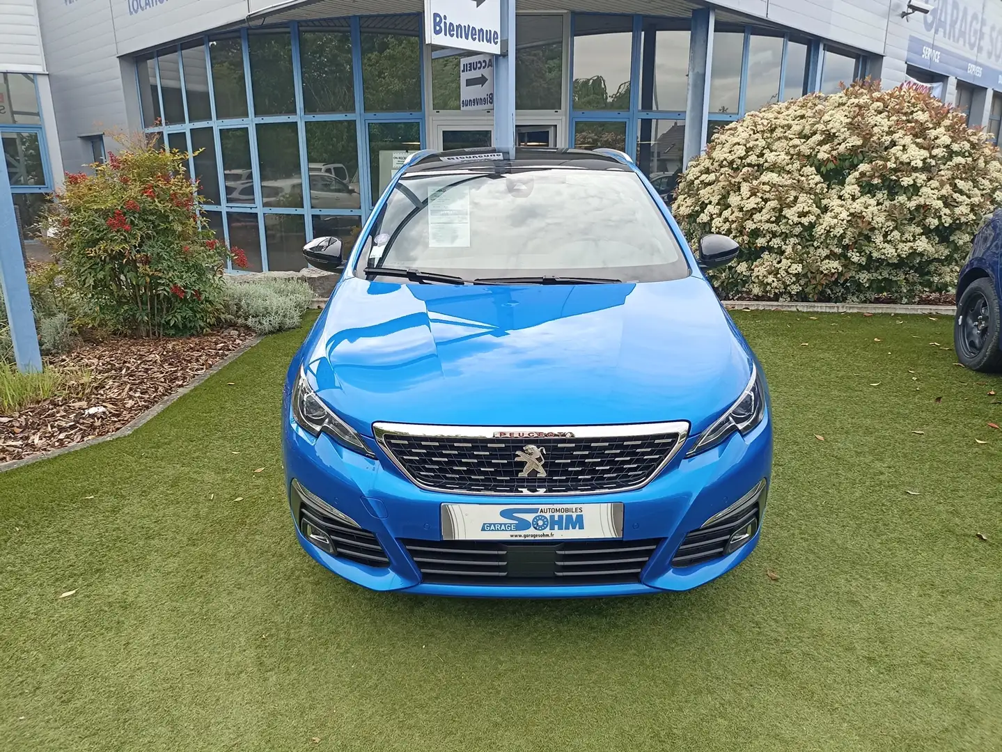 Peugeot 308 1.2 PURETECH 130CH S\u0026S GT PACK EAT8 Bleu - 2