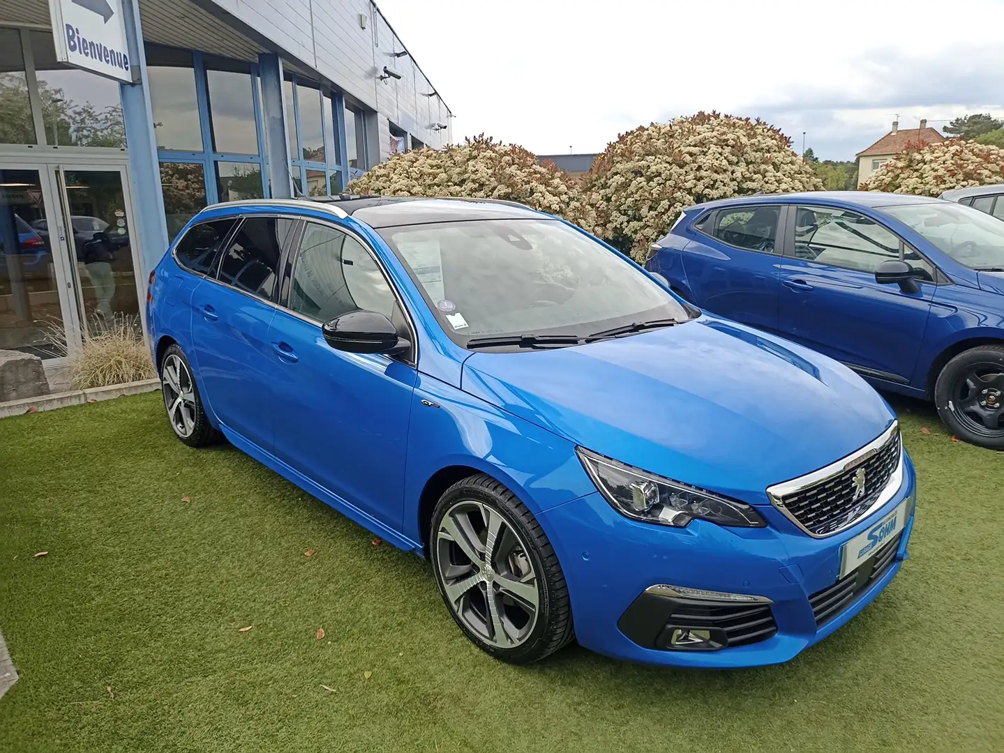 Peugeot 308 1.2 PURETECH 130CH S\u0026S GT PACK EAT8 Bleu - 1