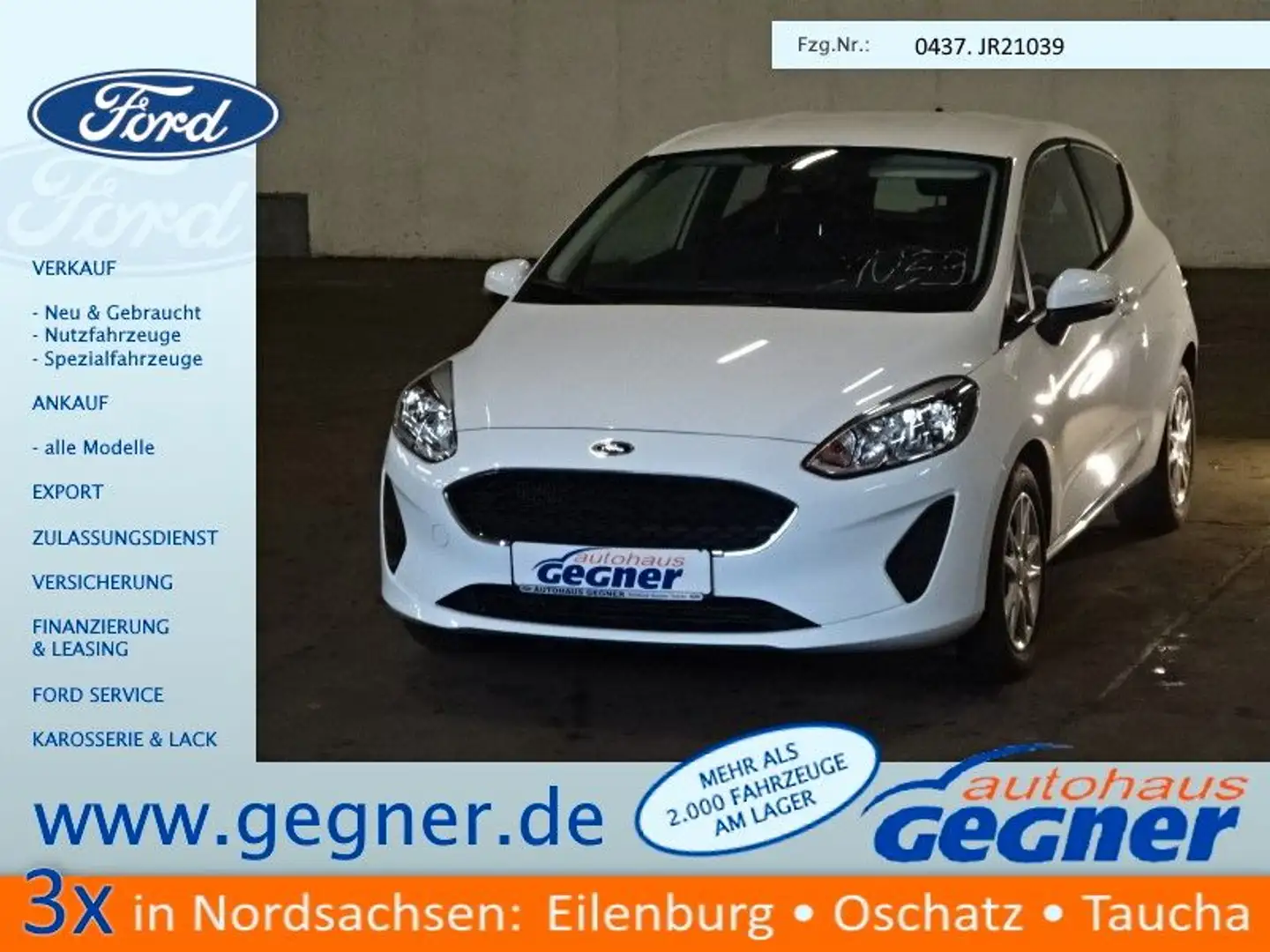 Ford Fiesta 1.0 EcoBoost S&S Aut. TREND Cool&Sound Weiß - 1