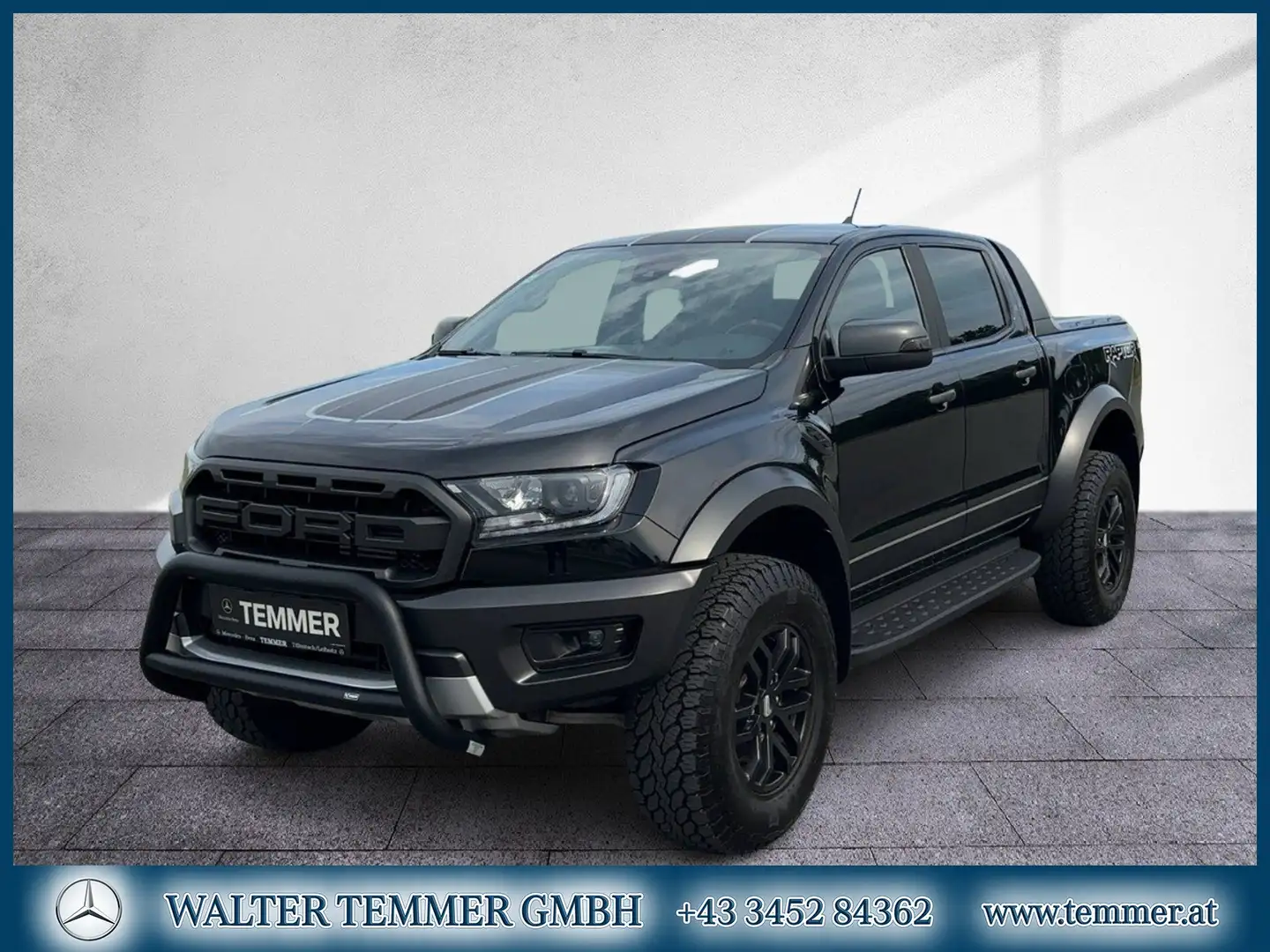 Ford Ranger Raptor 4x4 2,0 Aut. LED AHV Standhzg NAVI Schwarz - 1