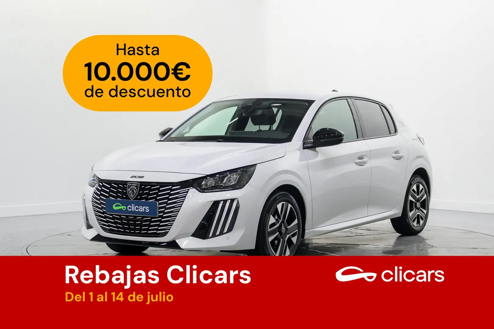 Peugeot 208 1.2 Puretech S&S Allure 100 Blanco - 1