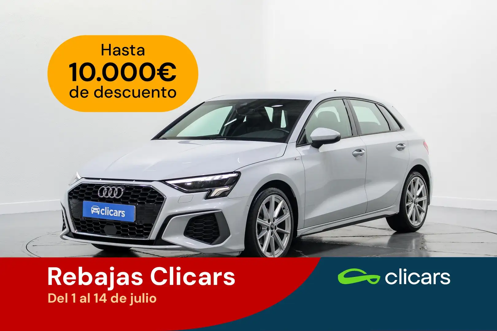 Audi A3 Sportback 35TDI Genuine S tronic Blanco - 1