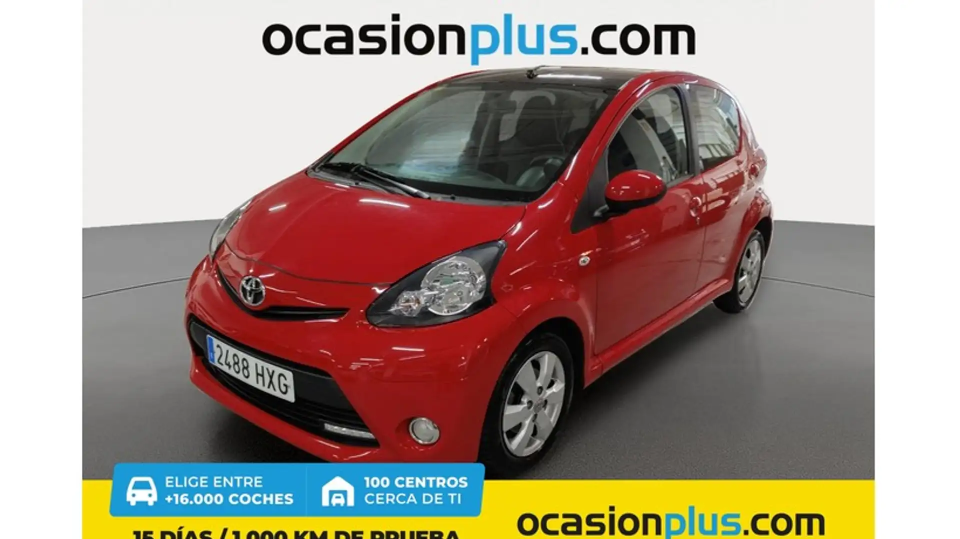 Toyota Aygo 1.0 VVT-i City Rojo - 1