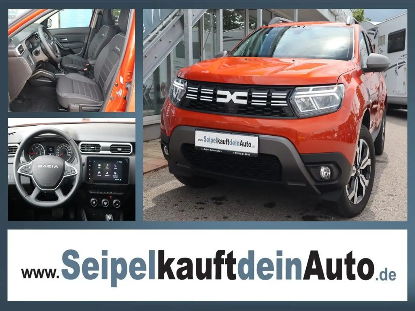 Dacia Duster II Journey*AHK* 360°-KAMERA*SHZ*CARPLAY* Orange - 1