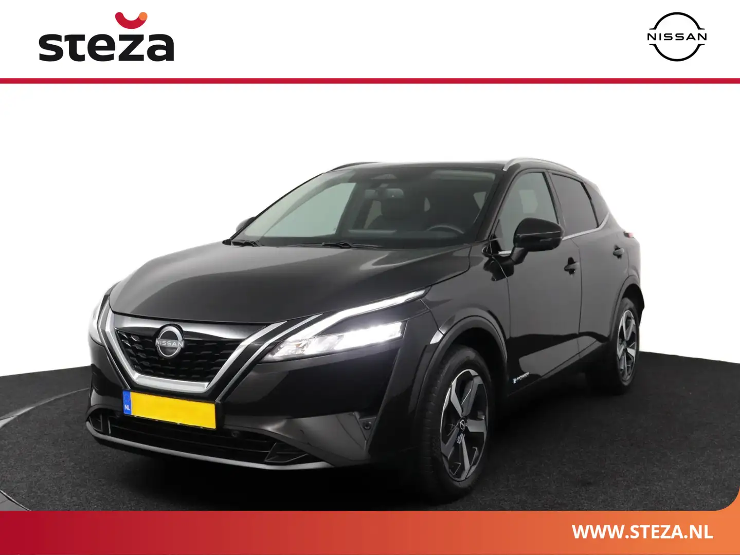 Nissan Qashqai 1.3 MHEV N-Connecta | Panoramadak | 360 Camera | A Negro - 1