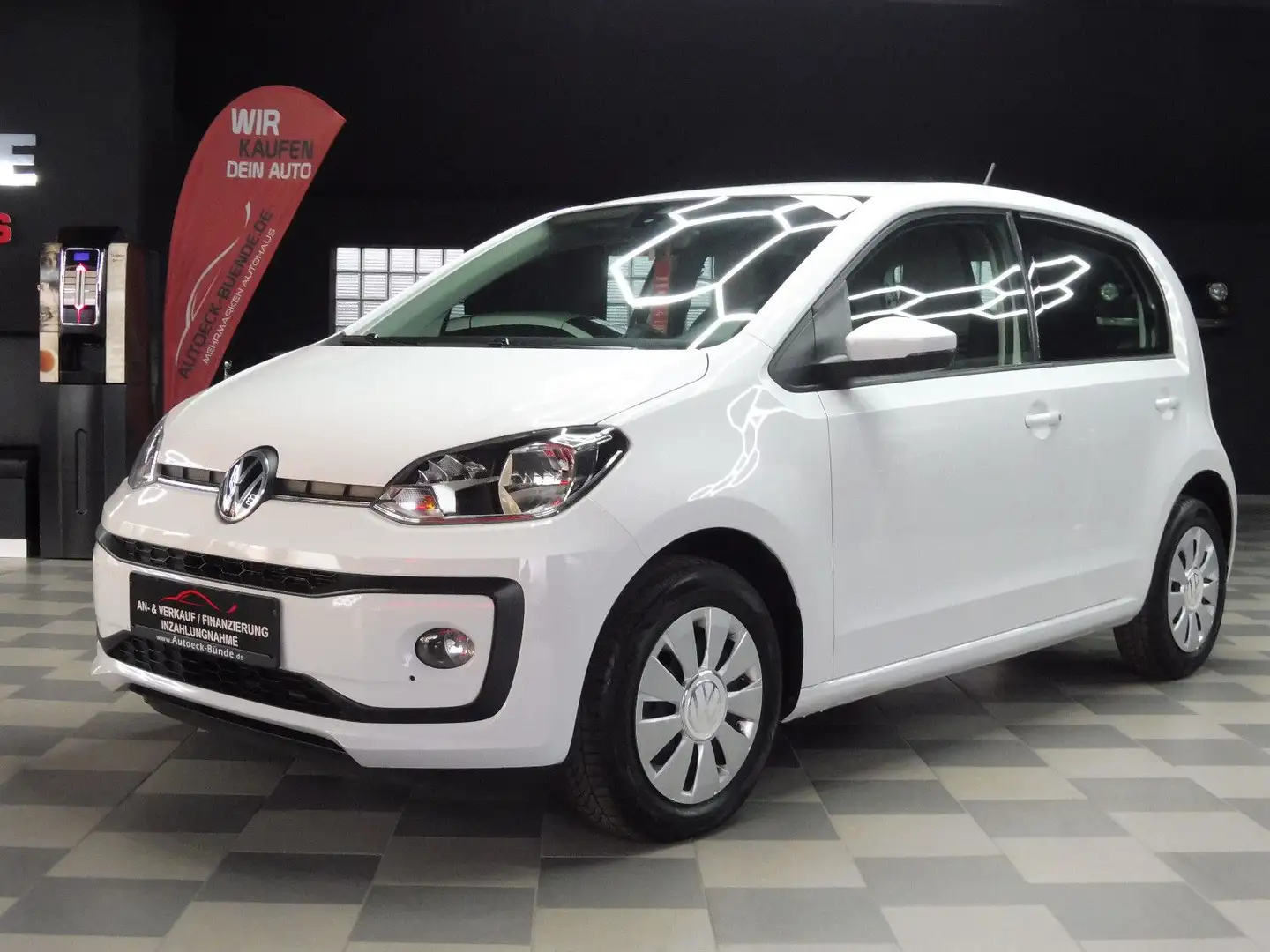 Volkswagen up! 1.0 MPI Bluetooh/Sitzheizung/Allwetter Weiß - 2