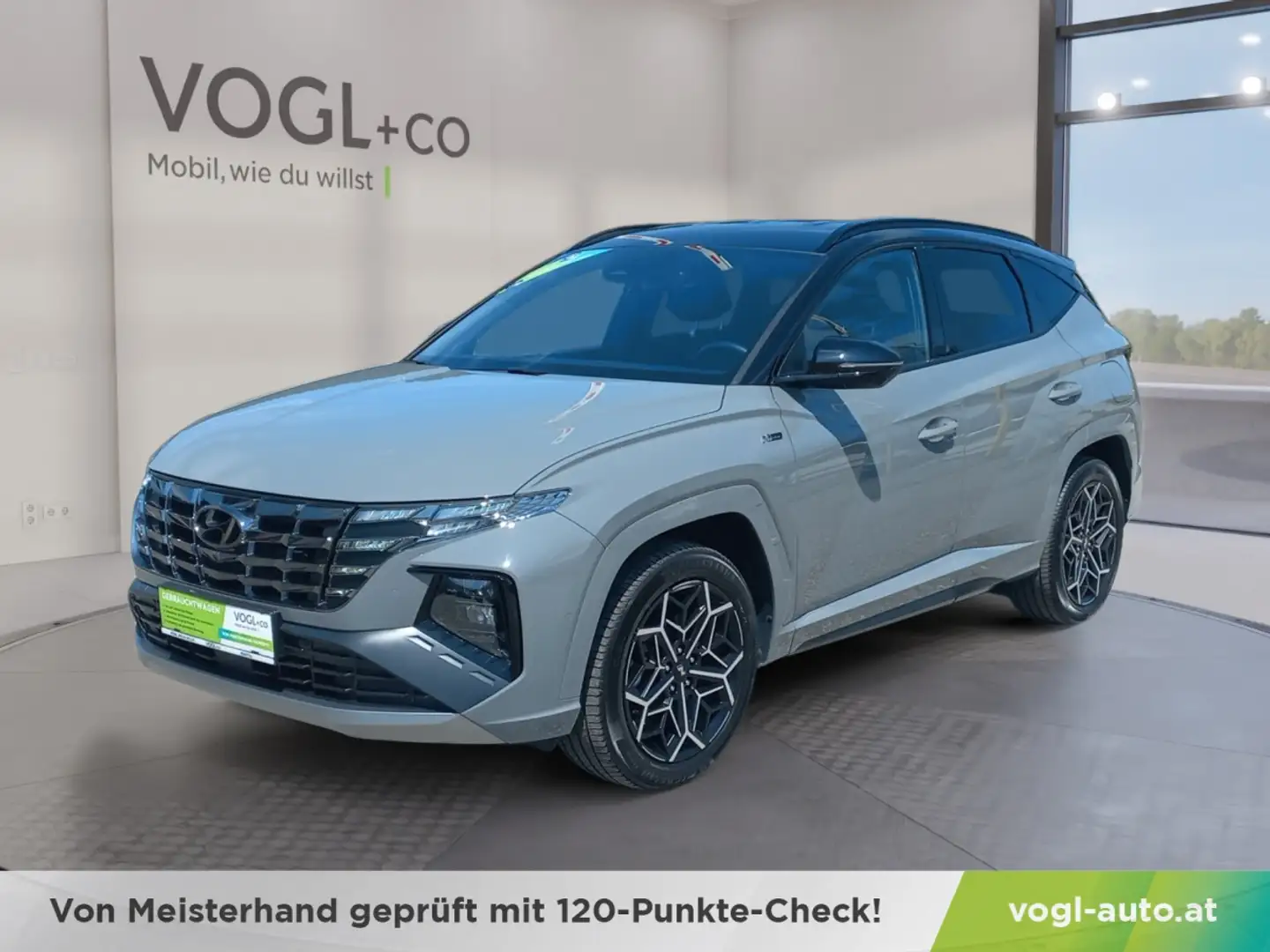Hyundai TUCSON Plug-In Hybrid 4WD N-Line Aut. Gris - 1