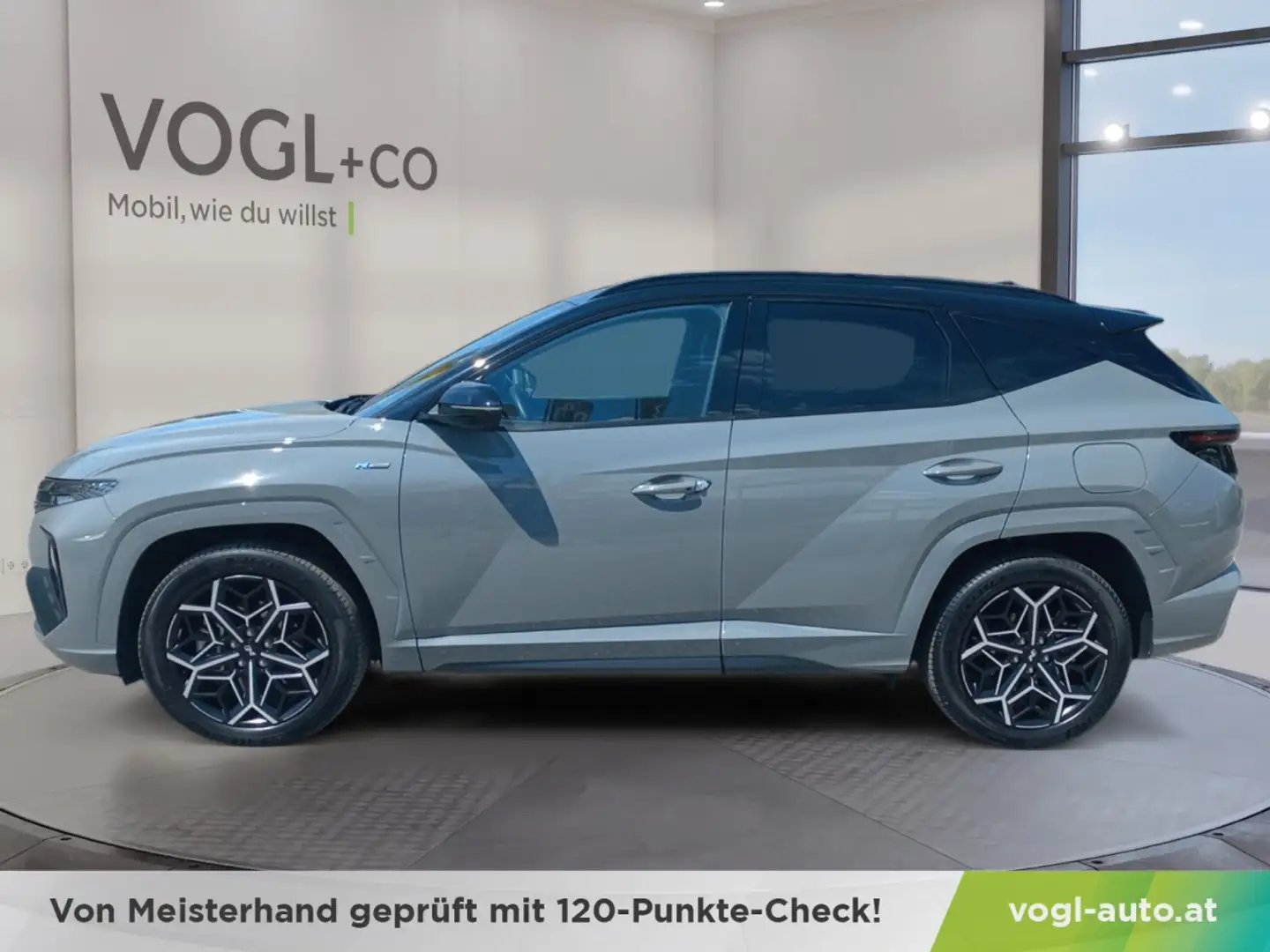 Hyundai TUCSON Plug-In Hybrid 4WD N-Line Aut. Gris - 2