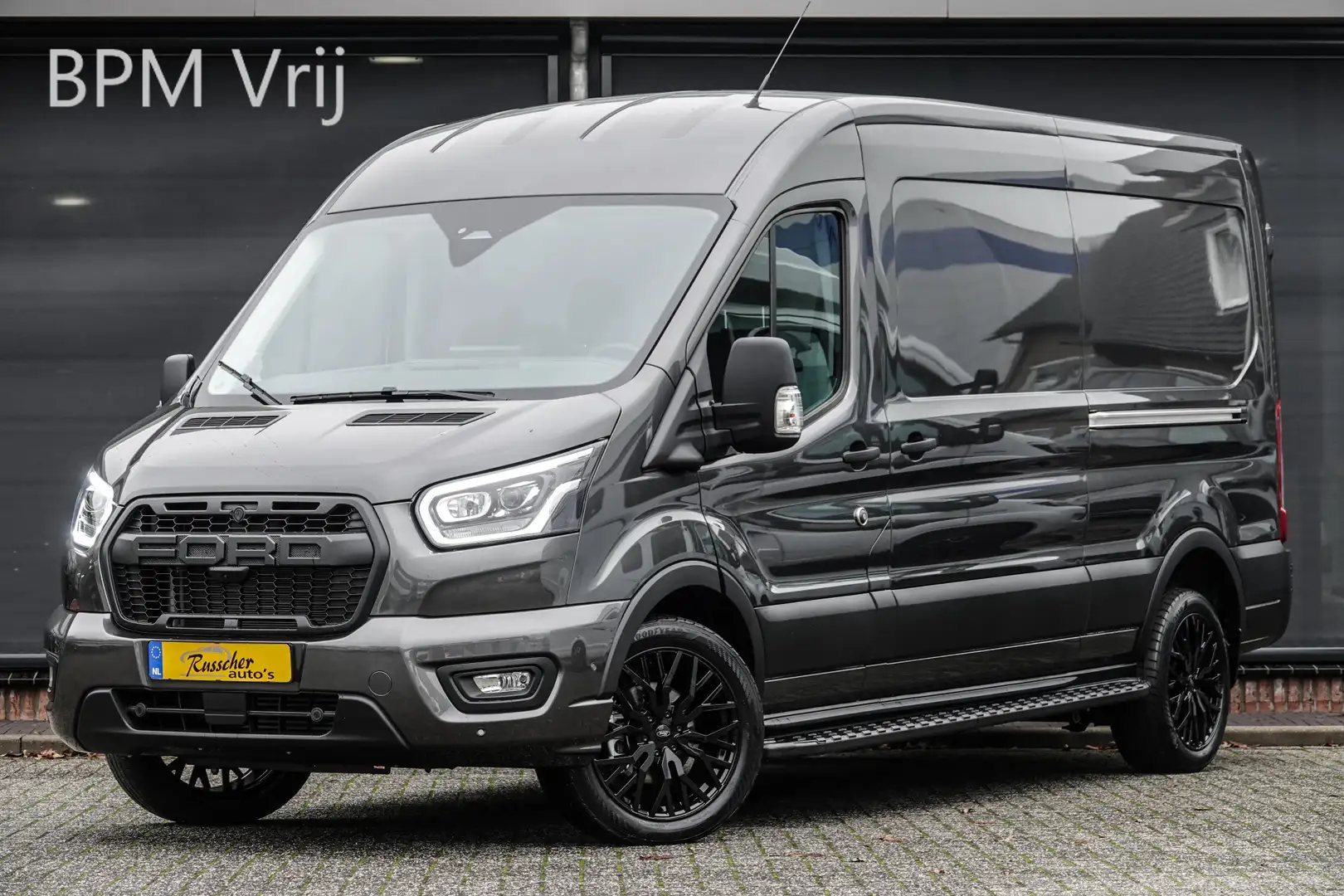 Ford Transit L3H2 | 2.0Tdci 165Pk A8 Aut. | 350 | Raptor Editio Grijs - 1