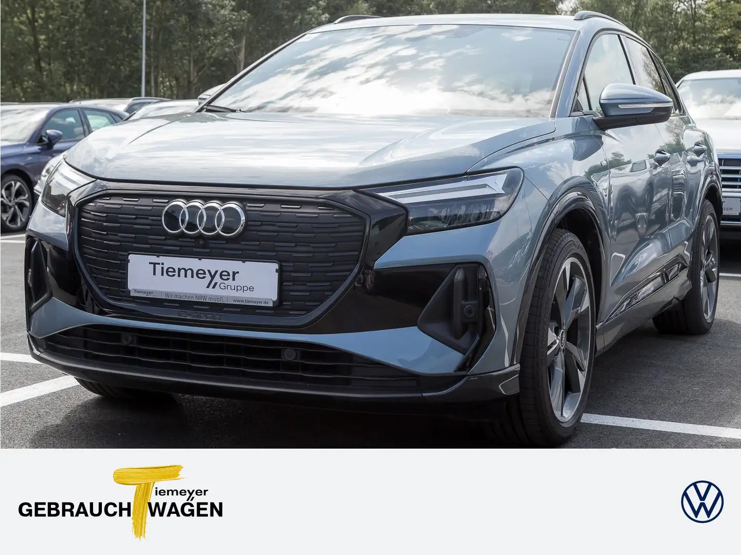 Audi 40 e-tron 2x S LINE PANO SONOS AHK Bleu - 1