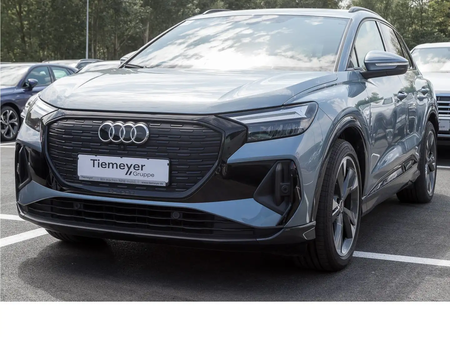 Audi 40 e-tron 2x S LINE PANO SONOS AHK Bleu - 2