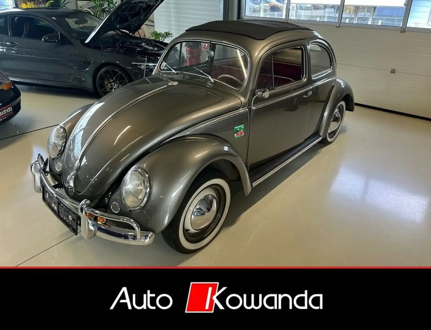 Volkswagen Käfer Vw Luxus Ovali *Faltdach* -Liebhaberfahrzeug Grau - 2