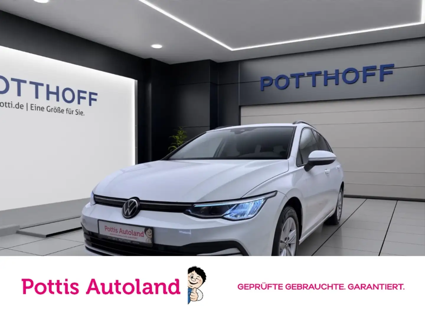 Volkswagen Golf Variant 2.0 TDI DSG LIFE PDC KAMERA ACC SITZHZG Weiß - 1
