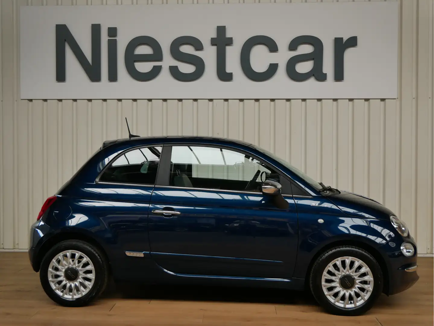 Fiat 500 Hybrid 1.0 Dolcevita Blauw - 2