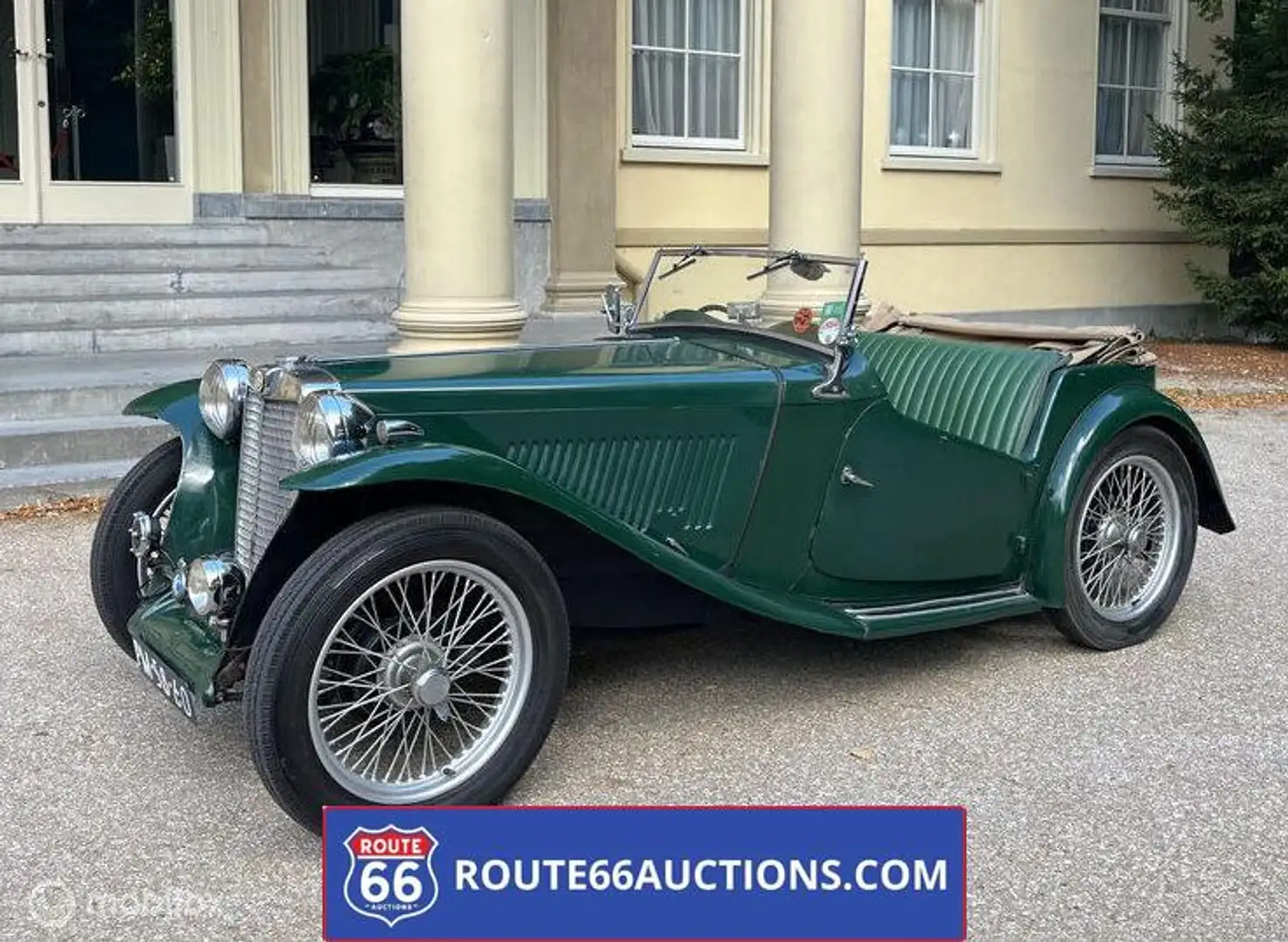 MG TC | 1946 | Route 66 Auctions Чорний - 1