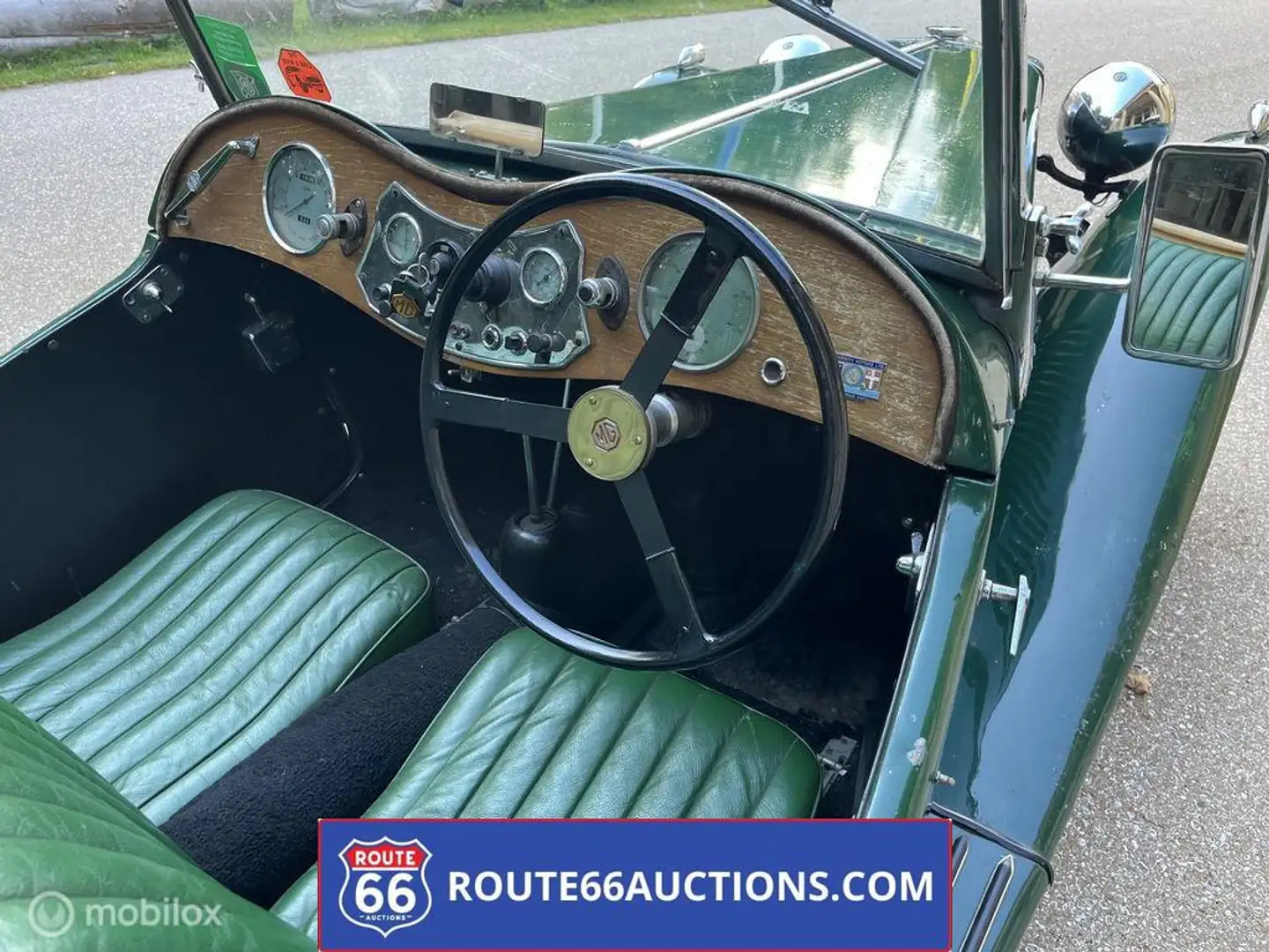 MG TC | 1946 | Route 66 Auctions Чорний - 2