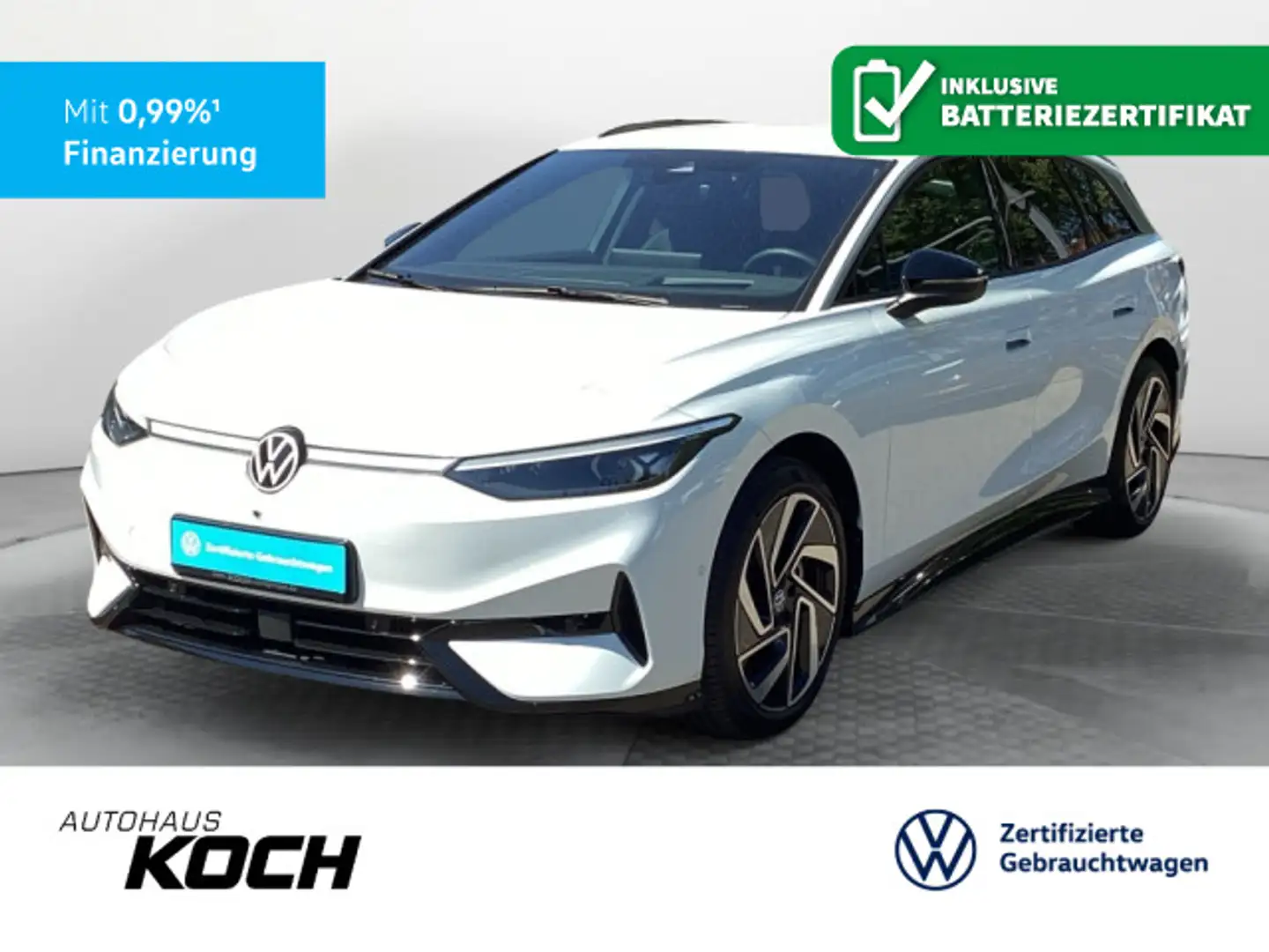 Volkswagen ID.7 Tourer Pro NAVI AHK LED MATRIX MASSAGE Weiß - 1