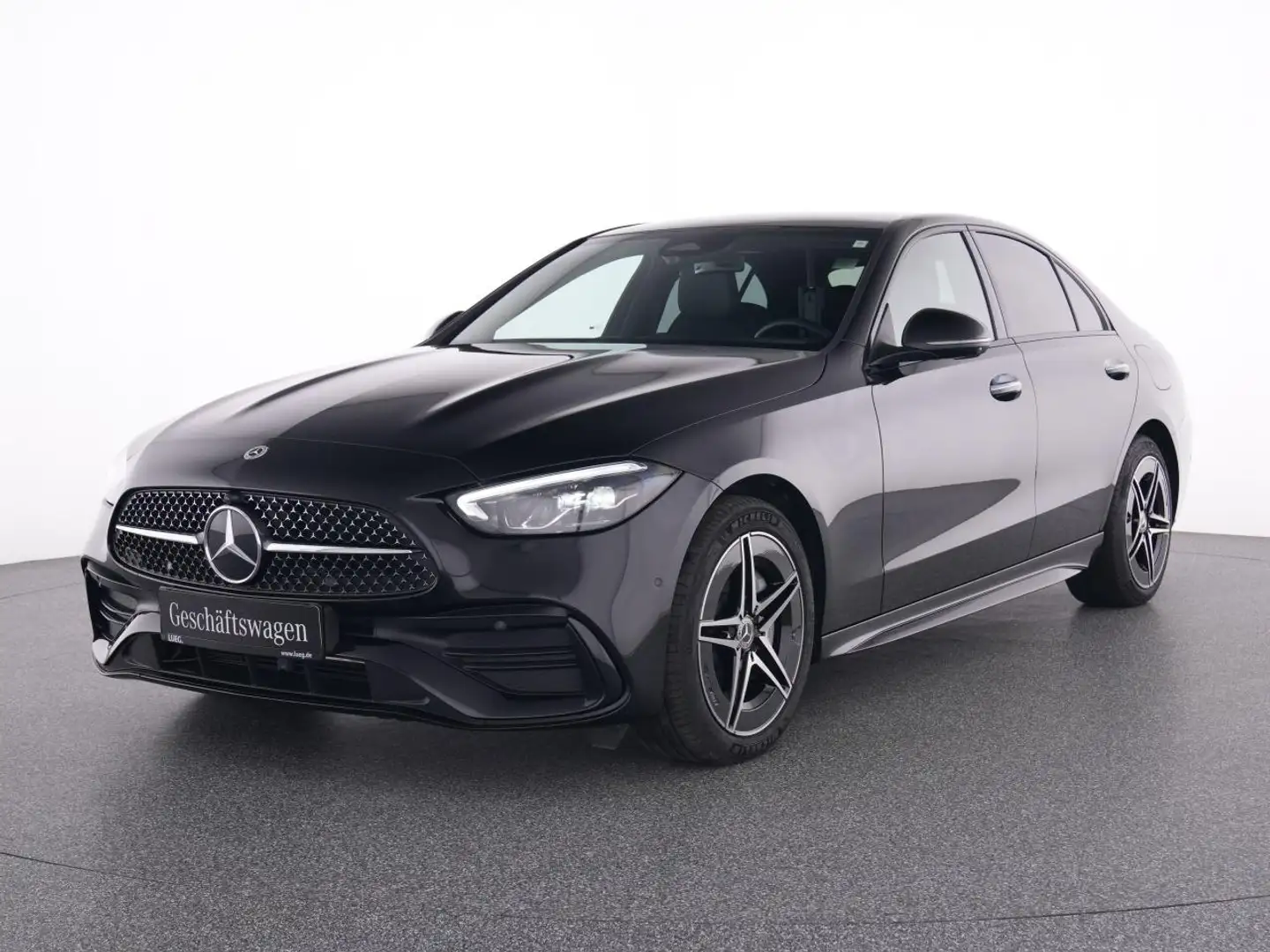 Mercedes-Benz C 300 de AMG+PANO+AHK+KEYLESS+DC-LADEN+360°+EDW+ Schwarz - 2