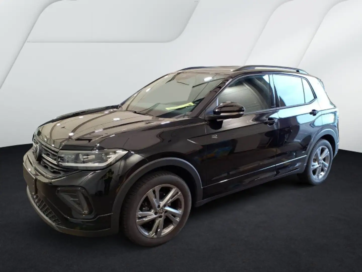 Volkswagen T-Cross 1.5 TSI DSG R-LINE BLACK LM18 NAVI AHK A Schwarz - 2